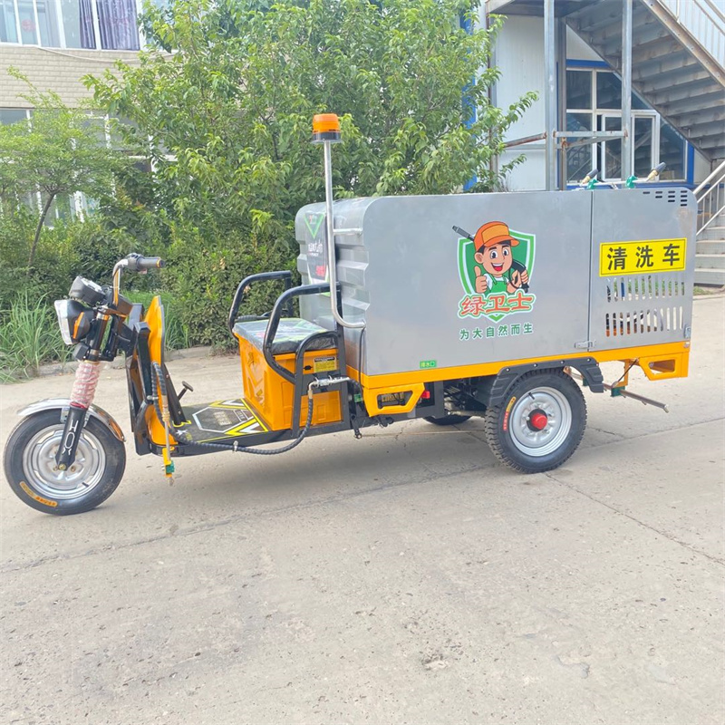 鹤岗电动高压冲洗车CX700A（不锈钢箱体）